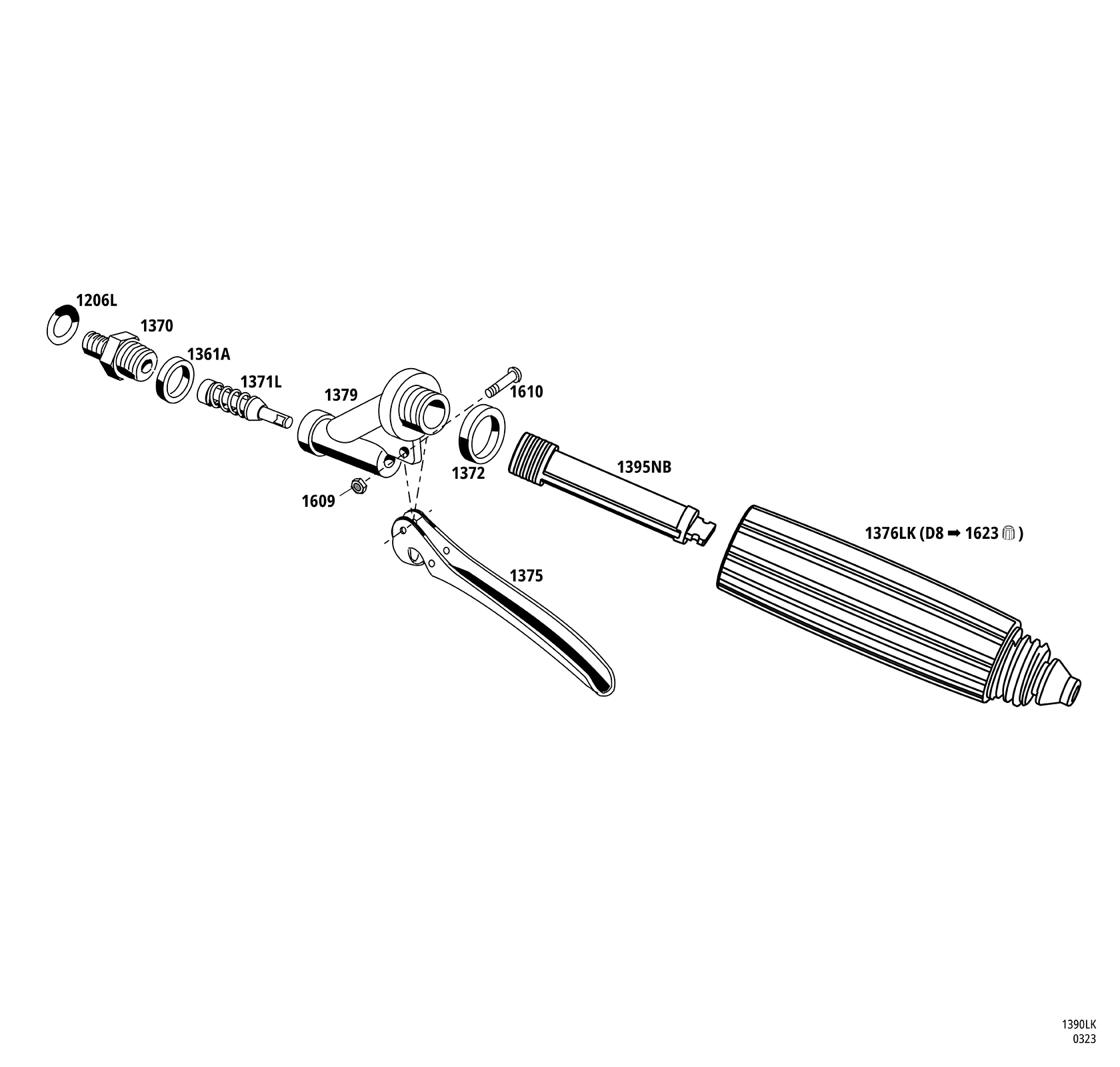 MESTO shut-off valve