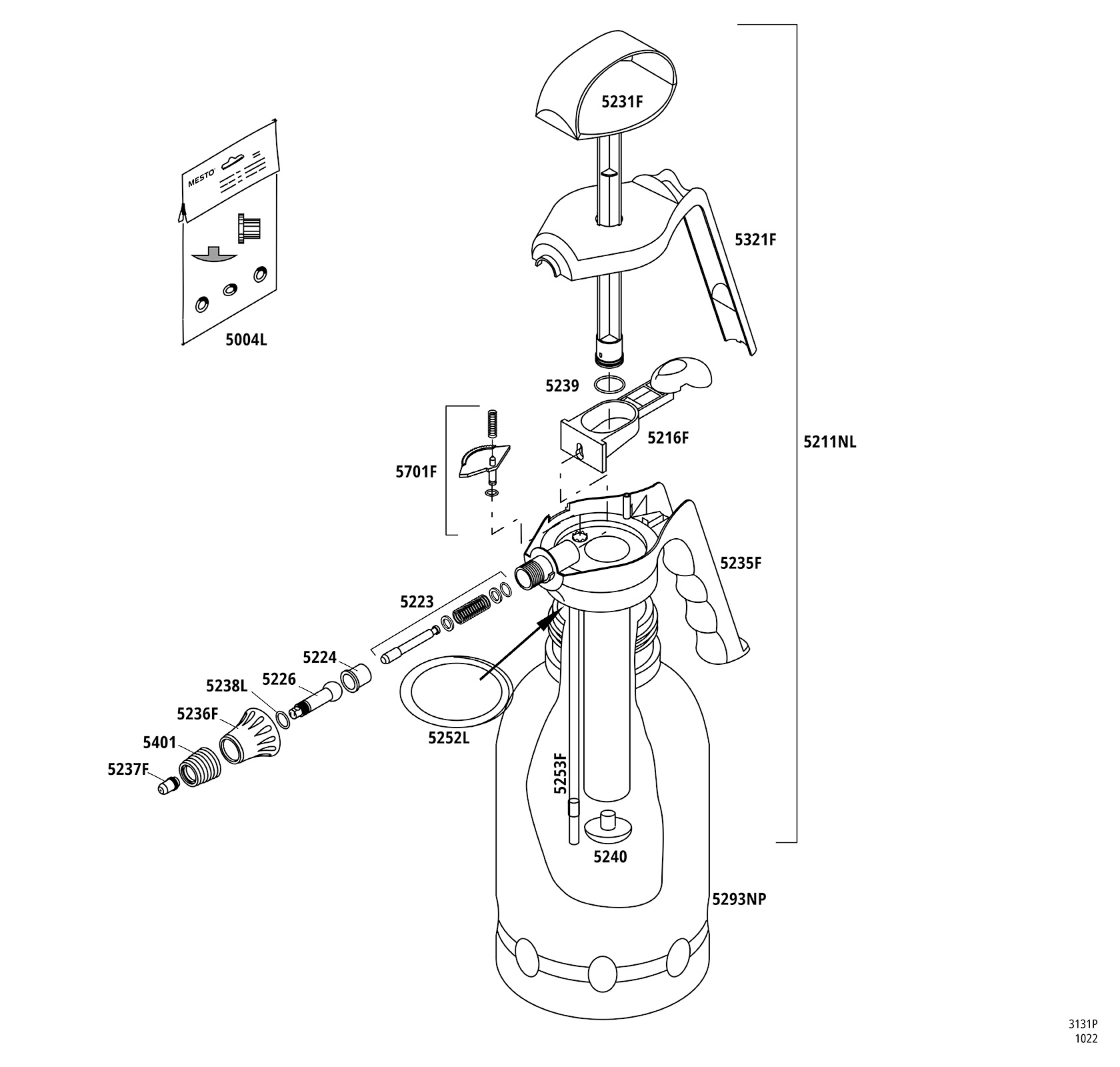 FLEXI PLUS pressure sprayer