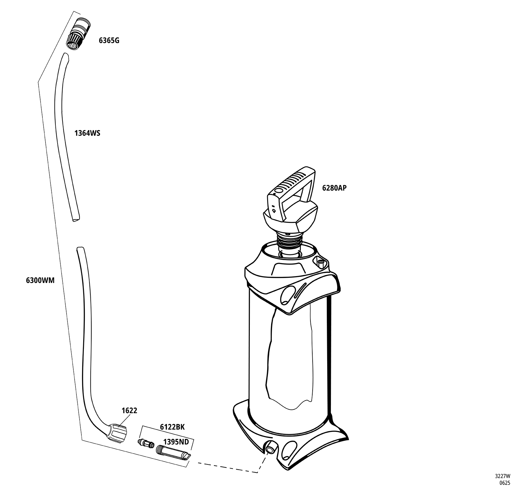 e.PRIMER H2O 5 battery water tank