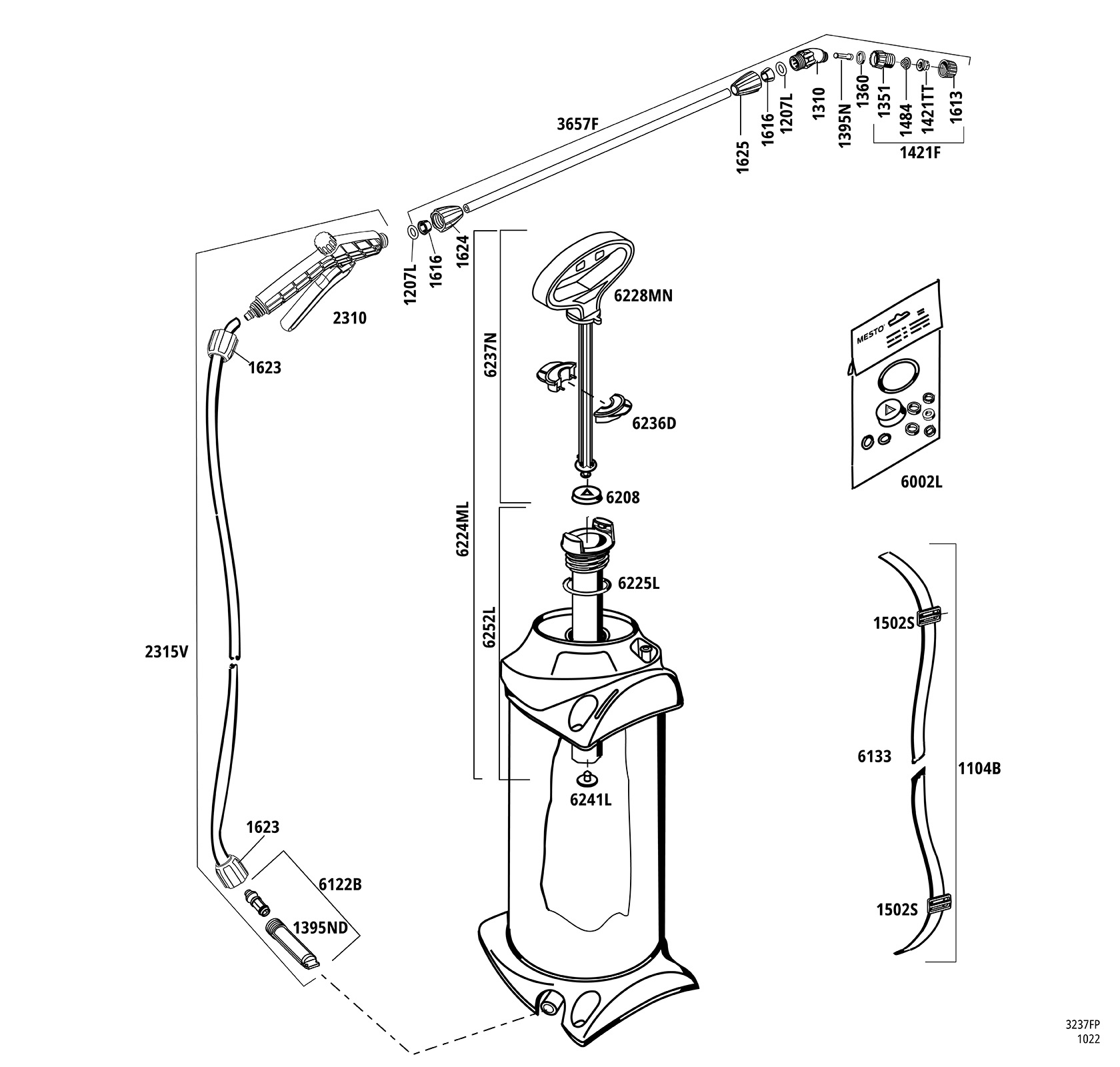 FIX PLUS 5 compression sprayer