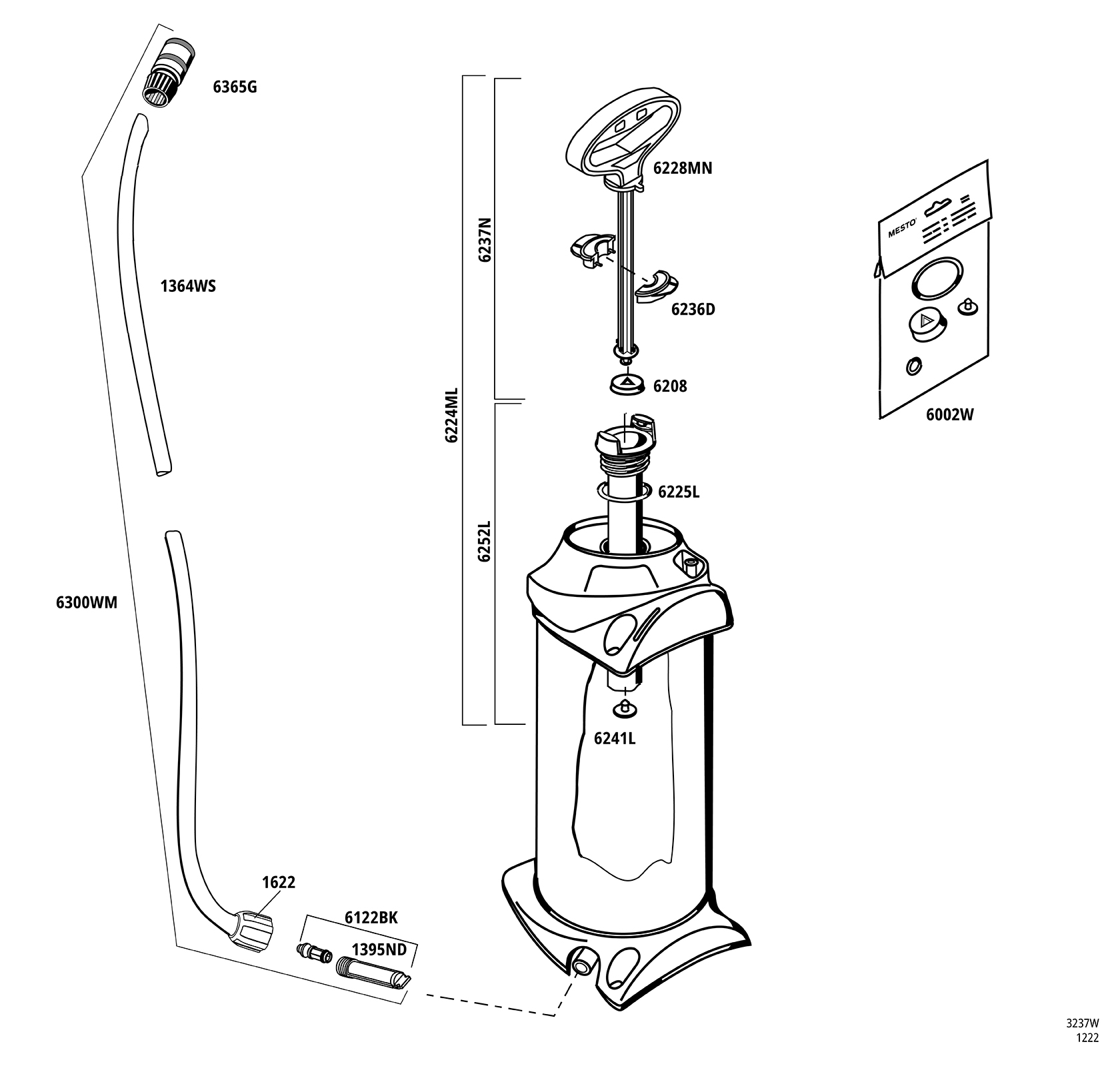 PRIMER H2O 5 Wasserbehälter