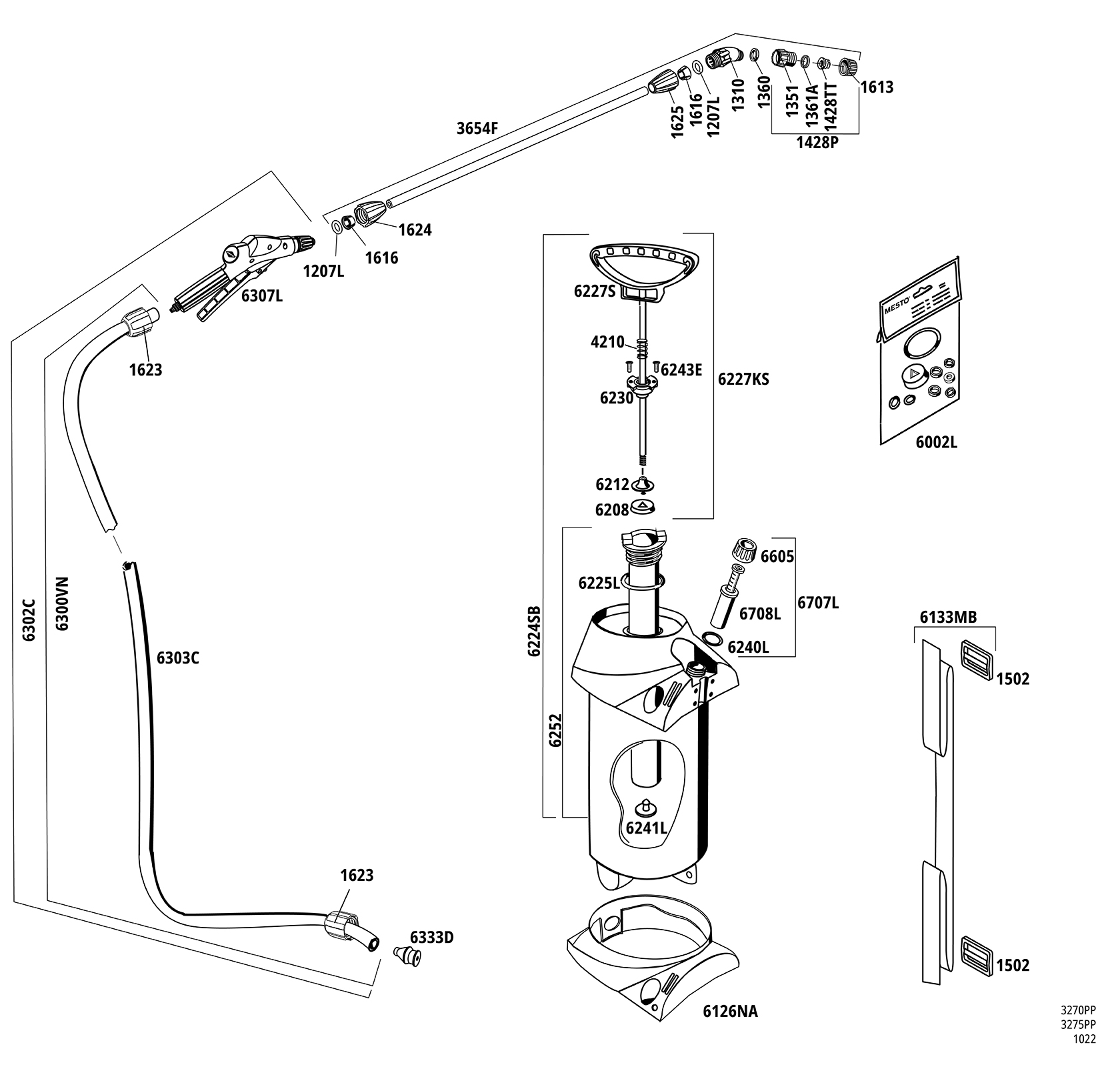 CLEANER F10 compression sprayer