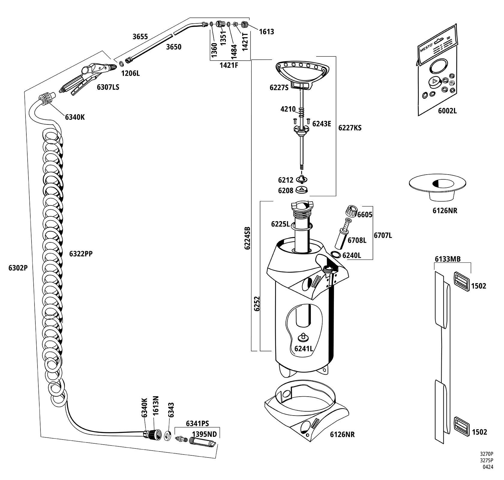 PROFI PLUS 5 compression sprayer