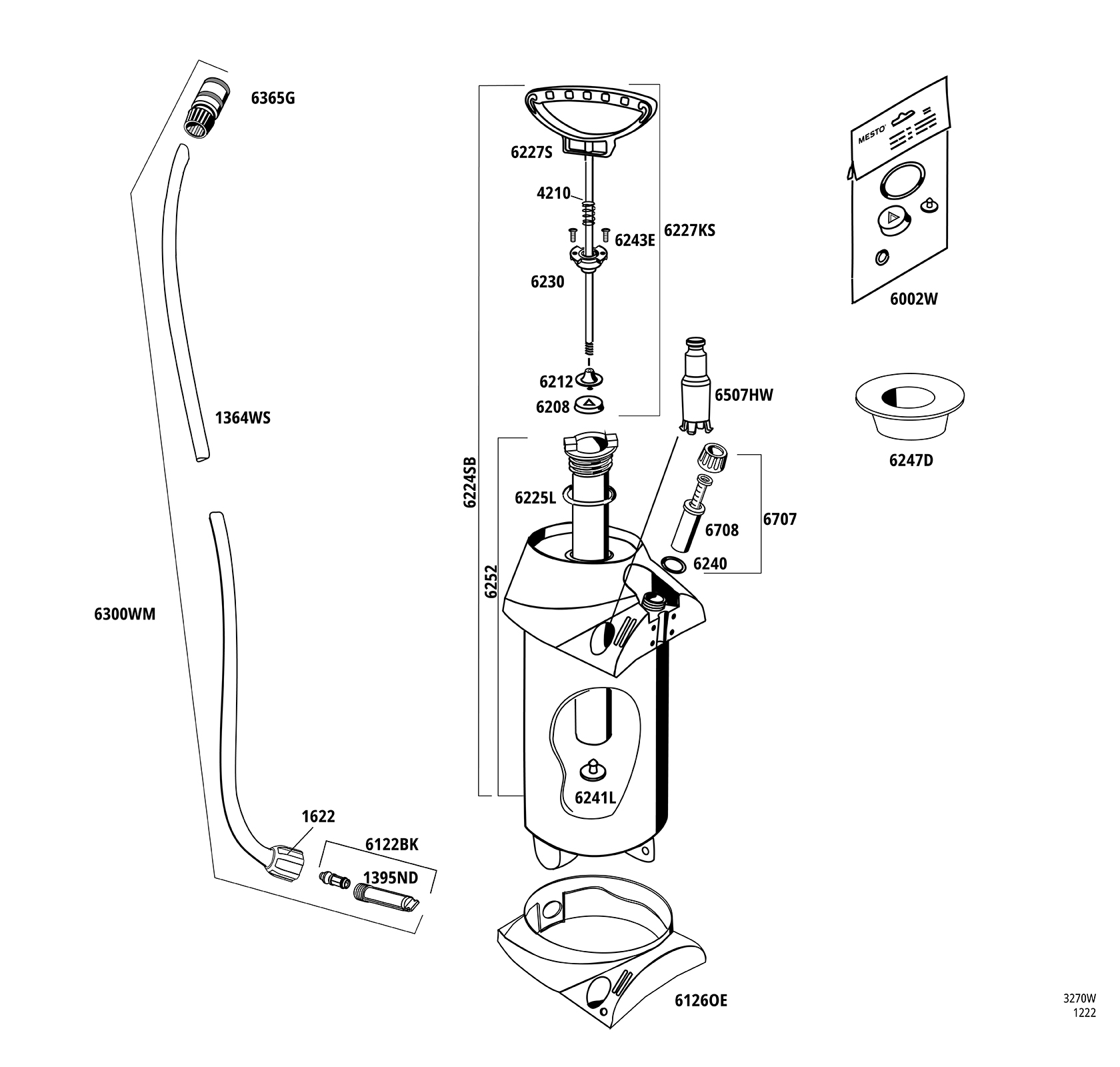 PROFI H2O 10 water tank