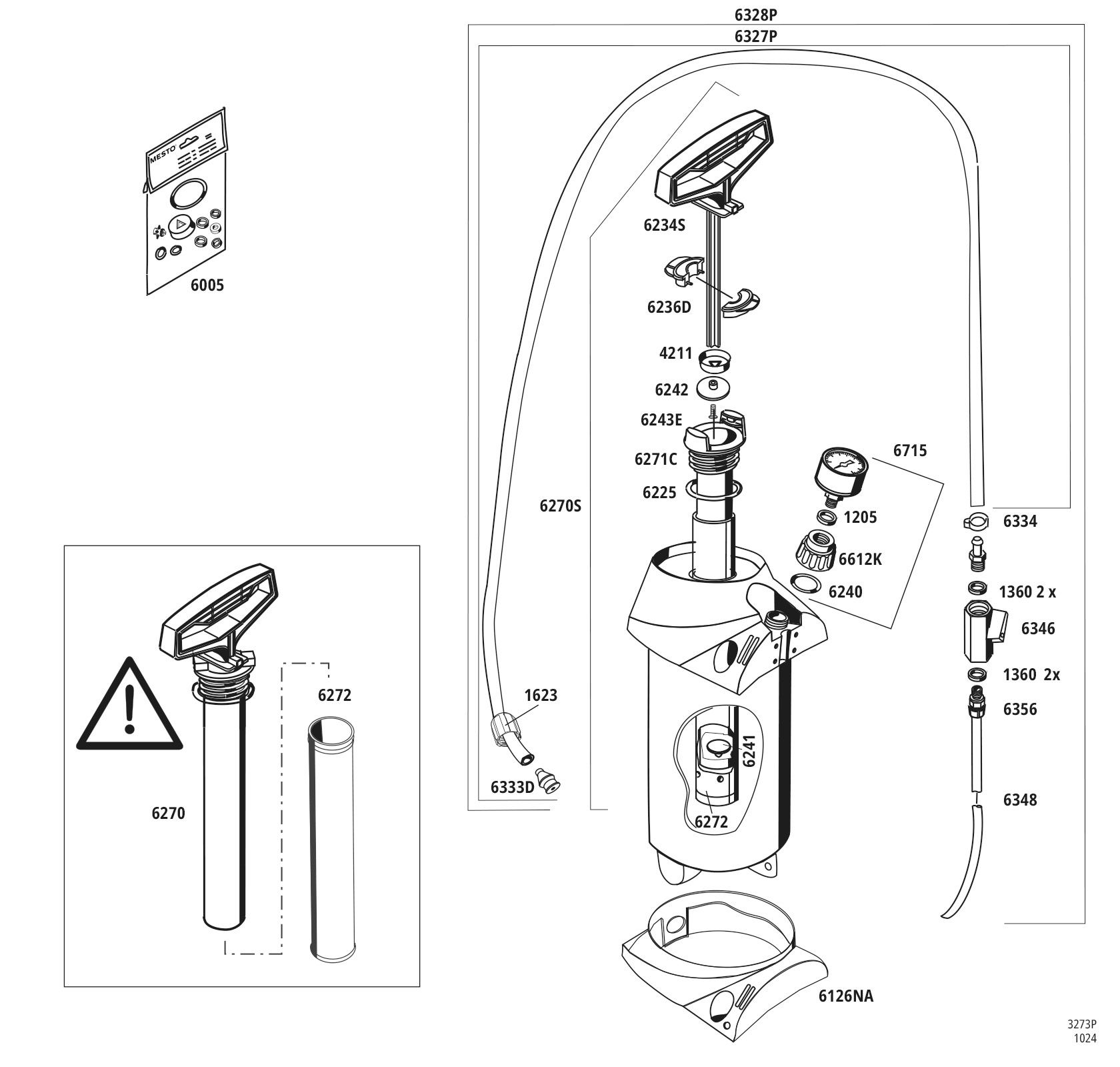 SAUGFIX suction device