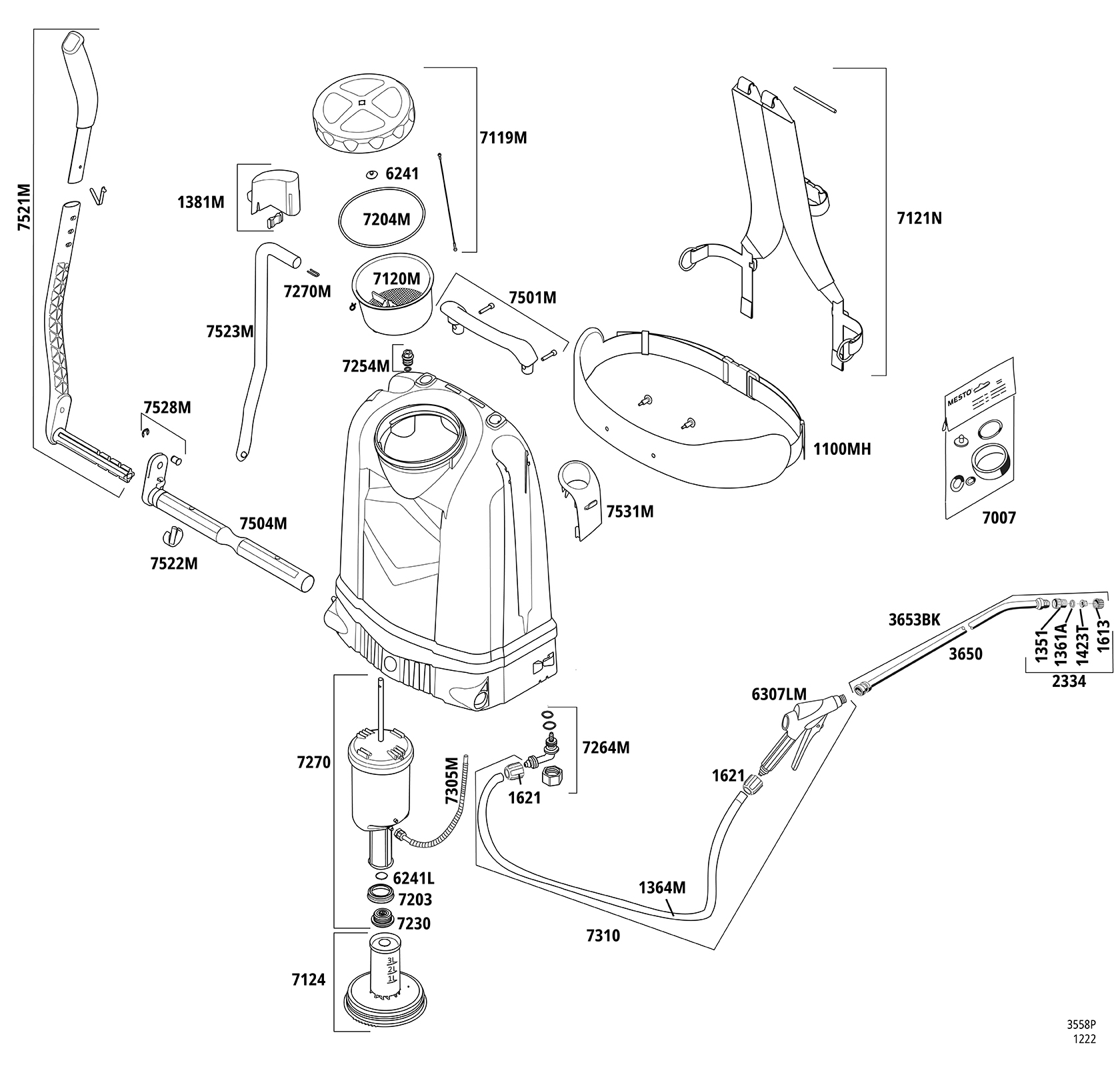 RS185 PLUS backpack sprayer