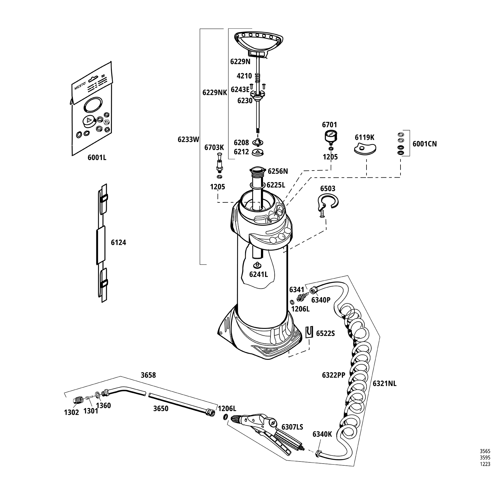 INOX 5 compression sprayer