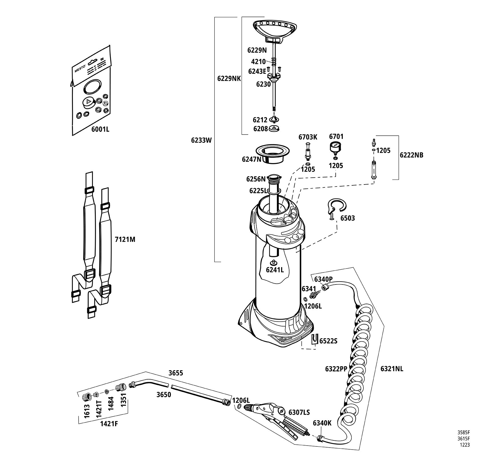 INOX PLUS compression sprayer