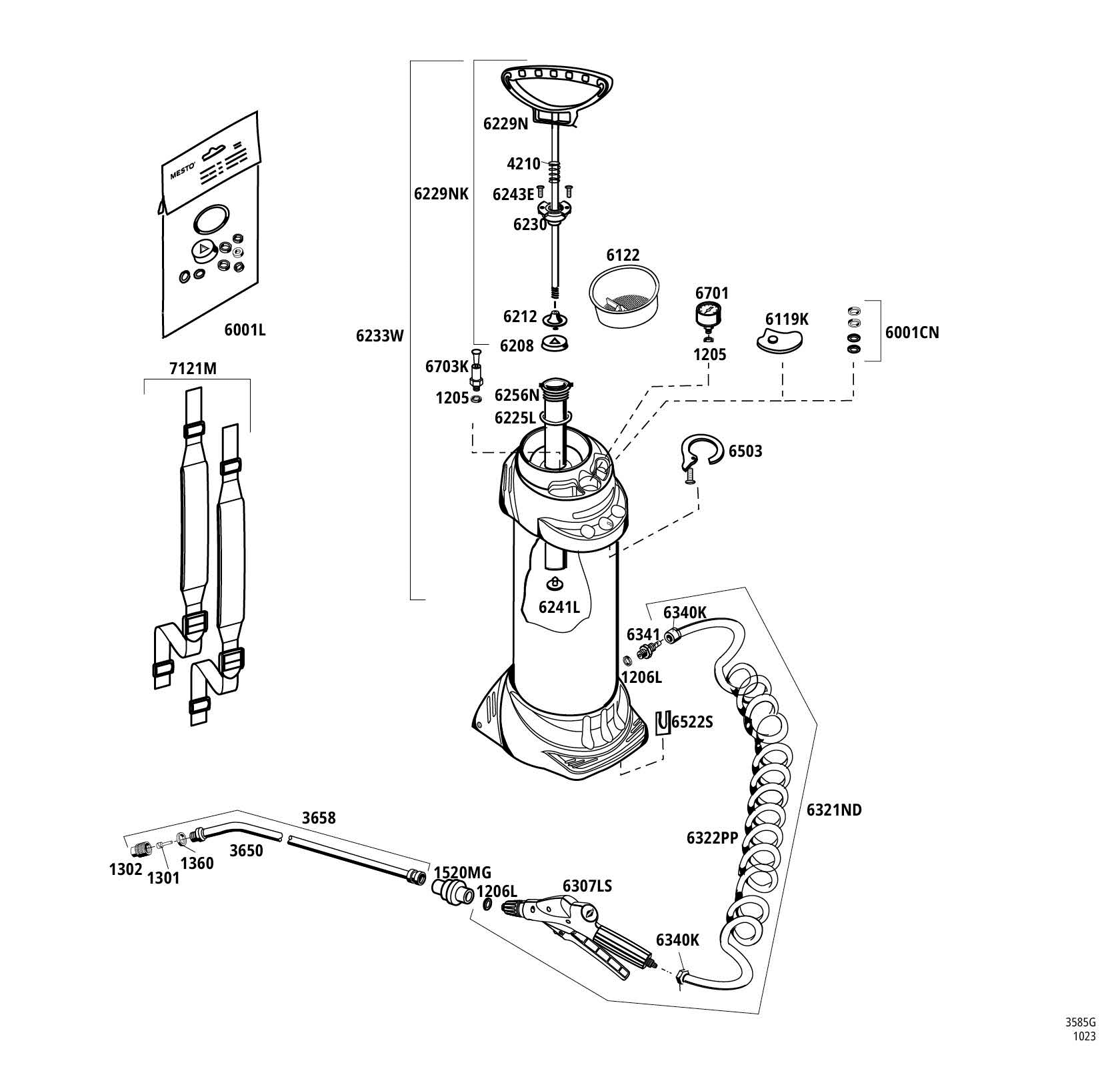 FERROX 10 compression sprayer