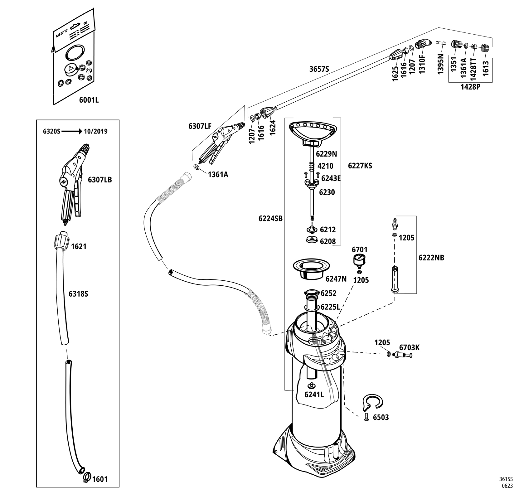 INOX SUPER EXTREME F10 compression sprayer